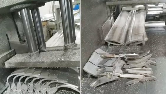 【浙江】一共采購我司4臺鋁型材切割機(jī)，期間克服裝夾問題